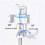 (White)Pocketflex Mini Tripod, Tripod JJ02 Pocketflex, Razunoth Tripod Mini JJ02 5