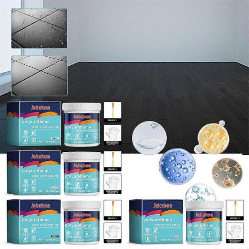 (blue)Firelye Polyurethane Waterproof Coating,Revestimiento Impermeable De Poliuretan 1