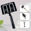 (Aluminum head) Adjustable Angle Durable Spray Shield Holder Set,Spray Paint Handle Paint Shield 2024 New 3