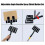 (Baffle clamp) Adjustable Angle Durable Spray Shield Holder Set,Spray Paint Handle Paint Shield 2024 New 4