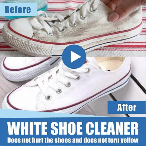 2/3pcs Cleaning Cream for White Shoe Multi-functional Cleaner with Wipe Stains 2