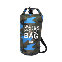 Waterproof Bag with Shoulder Strap Rafting Bag for Swimming Beach Fishing 10L