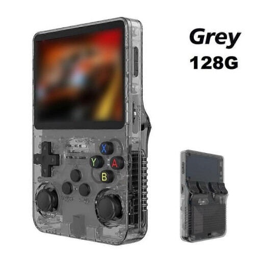 R36s Retro Handheld Video Game Console Linux System 3.5 Inch Ips Screen 2024