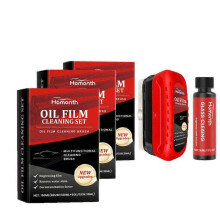 (3pcs) Car Cleaner Glass Oil Film Remover Windshields Cleaning Liquid Set 2024,1-3pcs