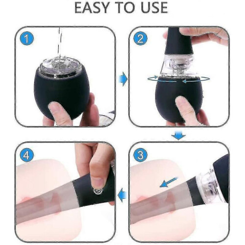 Automatic Electric Douche Enema Bulb, Rechargeable Cleansing System with 3 Intensities Modes 5 Sprin 1