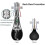 Automatic Electric Douche Enema Bulb, Rechargeable Cleansing System with 3 Intensities Modes 5 Sprin 5
