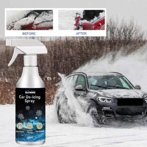 (200ml) Fast-Acting Ice Melting Spray,2025 New 500ml Deicer Spray for Car Windshield 1