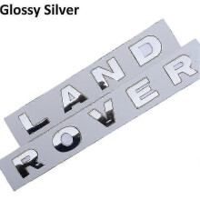 3d Letter Car Hood Bonnet Cover Emblem for Land Rover Range Rover Velar Sport Discovery 2 3 4 Defender Chrome Front Head Sticker