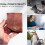 Multifunctional Compact Wallet,Premium Leather Slim Money Clip for Men 4