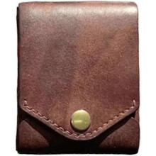 Multifunctional Compact Wallet,Premium Leather Slim Money Clip for Men