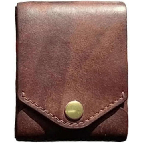 Multifunctional Compact Wallet,Premium Leather Slim Money Clip for Men