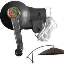 Outdoor Umbrella Crank Handle - Rust-Resistant Antirust Steel | Sunshade Control compatible with Outdoor Umbrella