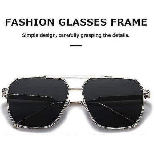 Polarized Sunglasses Vintage Oversized Square 2