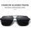 Polarized Sunglasses Vintage Oversized Square 2