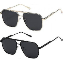 Polarized Sunglasses Vintage Oversized Square