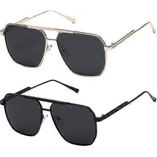 Polarized Sunglasses Vintage Oversized Square
