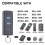 2 Pack Garage Door Remote Handheld Transmitter Replacement for HSE2-868 HS4-868 HSM4-868 Promatic 5