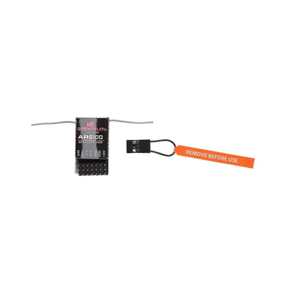 Ar6100 Dsm2 Rc Receiver 2.4ghz 6 Channel 6ch for Jr Dx6i Dx7 Dx8 Dsx6 Dsx7 Of Helicopters Airplane