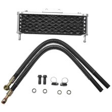 Motorcycle 4 Rows Mesh Big Size with 10mm Tubling for 50cc-160cc Oil-cooled Engines Pit Dirt Bike