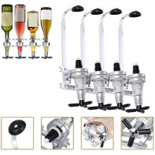 4 Bottle Optics for Bar,Shots Wall Mounted Alcohol Dispenser Bar Butler Set 30ml-YuJia