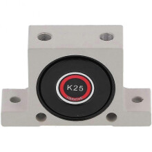 1/4 Pneumatic Turbine Vibrators Adjustable Aluminum Alloy 245-4000N Pneumatic Vibrator Oscillator Ball Type (K25)
