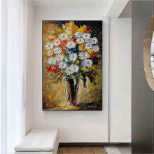 (As show, One size) Little Daisy Painting Bedroom Decoration Painting