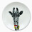 Mustard - wild dining - gina giraffe ceramic dinner plate 1