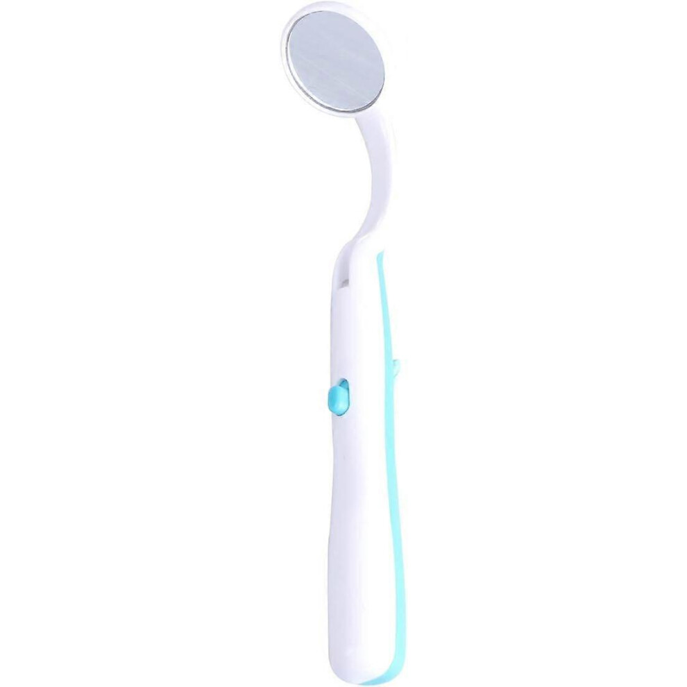 Blue/Light (As Show, One Size) Dental Inspection Mirror With Led Mouth Mirror Teeth Care