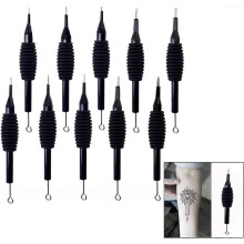(As show, One size) 10 Pcs/Set Tattoo Needles with Grip Sleeve Tube, 10 Models 3RL 5RL 7RL 3RS 5RS 7RS 5F 7F 5M1 7M1
