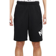 (Black, S) Nike Shorts Mens Club French Terry Cotton Gym Shorts