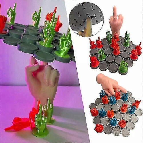 Middle Finger Balance Game Set Balancing Games for Middle Finger 1