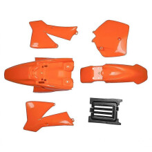 Fairing Body Cover Parts Kit Orange for 50 50CC 50SX Mini Dirt Pit Kids for KTM50 Senior Jr
