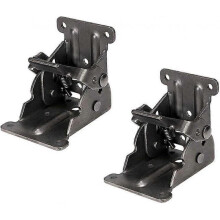 Hinges 2Pcs Folding Support Bracket,Self-Locking Hinges,Folding Furniture Flap Leg Hinge,Foldable Support Leg Fittings and Brace,For Table,Bed and Mec