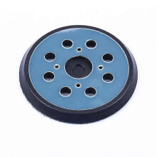 2 Pieces 5 Inch 8 Hole Hook and Loop Orbital Sander Replacement Pad Backing Pad (Blue,)