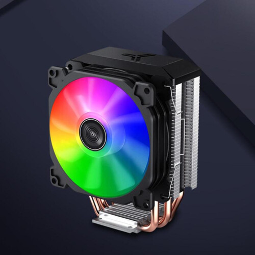 Mute Pwm Rgb Pc Cpu Cooling Fan Compatible-for Desktop Computer Heatsink Cooler Radiator 1