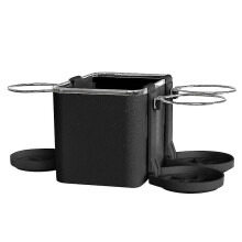 Universal Car Paper Storage Box Water Cup Holder Inner Pouch Armrest Organizer