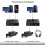 Stereo Audio Switch Audio Switcher 2 Input 1 Output / 1 Input 2 Out Audio 5