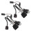 2pcs Headlights Conversion Wire Shockproof Flexible Replacement for Dodge Ram 1500 2500 3500 3