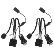 2pcs Headlights Conversion Wire Shockproof Flexible Replacement for Dodge Ram 1500 2500 3500