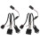 2pcs Headlights Conversion Wire Shockproof Flexible Replacement for Dodge Ram 1500 2500 3500 1