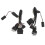 2pcs Headlights Conversion Wire Shockproof Flexible Replacement for Dodge Ram 1500 2500 3500 5