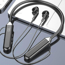 Magnetic Wireless Headphones Neckband Bluetooth 5.2wireless sports running waterproof earphones