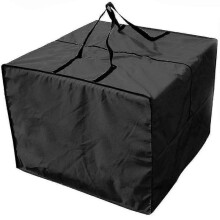 Outdoor Furniture Seat Cushions Storage Bag Waterproof Garden Set Covers Carrying Bag Square