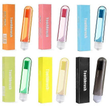 6Pcs Portable Folding Toothbrush Colorful Soft Bristles Suitable for Travel Business Outdoors
