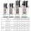 8w aquarium filter 4 in 1 internal filter, 600l/h submersible fish tank pump oxygen wave maker 5