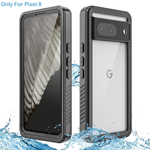 For Google Pixel 8 - Waterproof 360° Full Body Cover Phone Case