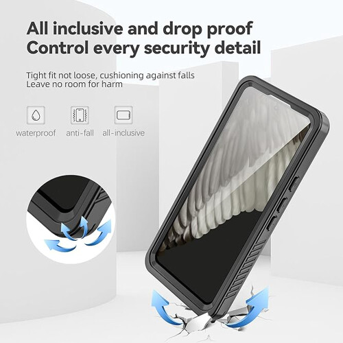 For Google Pixel 8 - Waterproof 360° Full Body Cover Phone Case 2