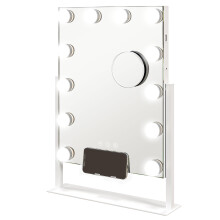 Hollywood Vanity Mirror with Lights, 37x46 cm Lighted Makeup Mirror