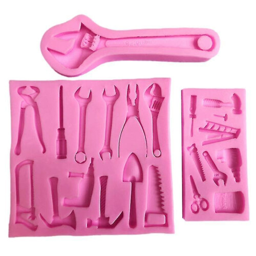 Epoxy Casting Jewelry Tool Silicone Mold Wrench Screwdriver Decoration Mold