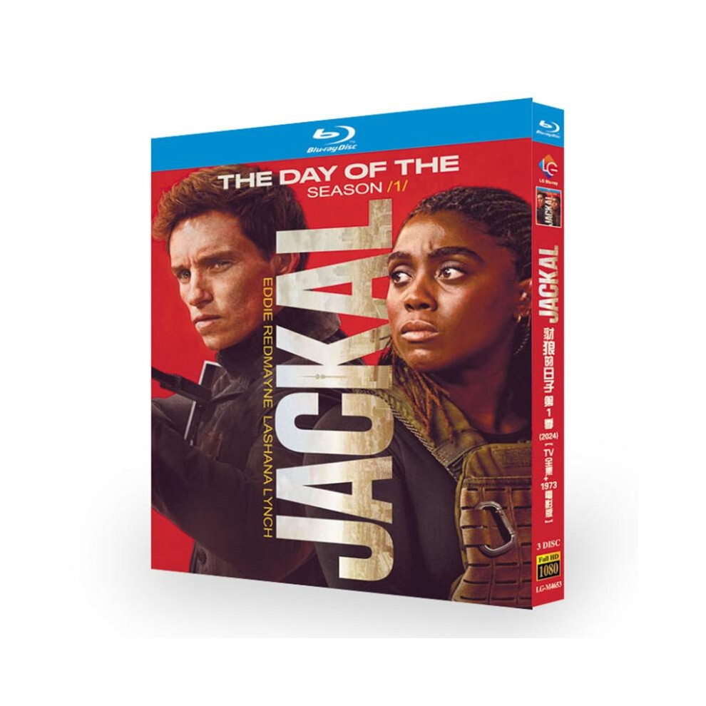 [Blu-ray 1080P] The Day of the Jackal: Complete Season 1 + Movie Collection | British Spy Thriller | HD Remastered